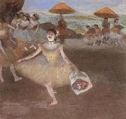 Edgar Degas Dancer with Bouquet painting